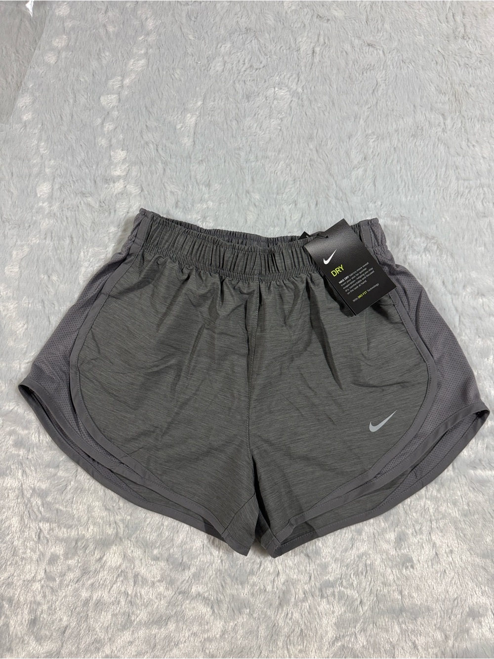 Nike NWT Women’s Gray Dri-FIT Running Shorts